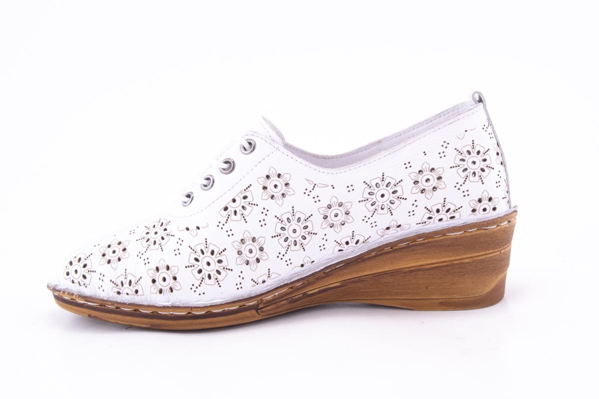 '-amely.ro-Claudio Casini-Pantofi Dama Piele Naturala De Vitel Claudio Casini Cart 077-1 /Alb
