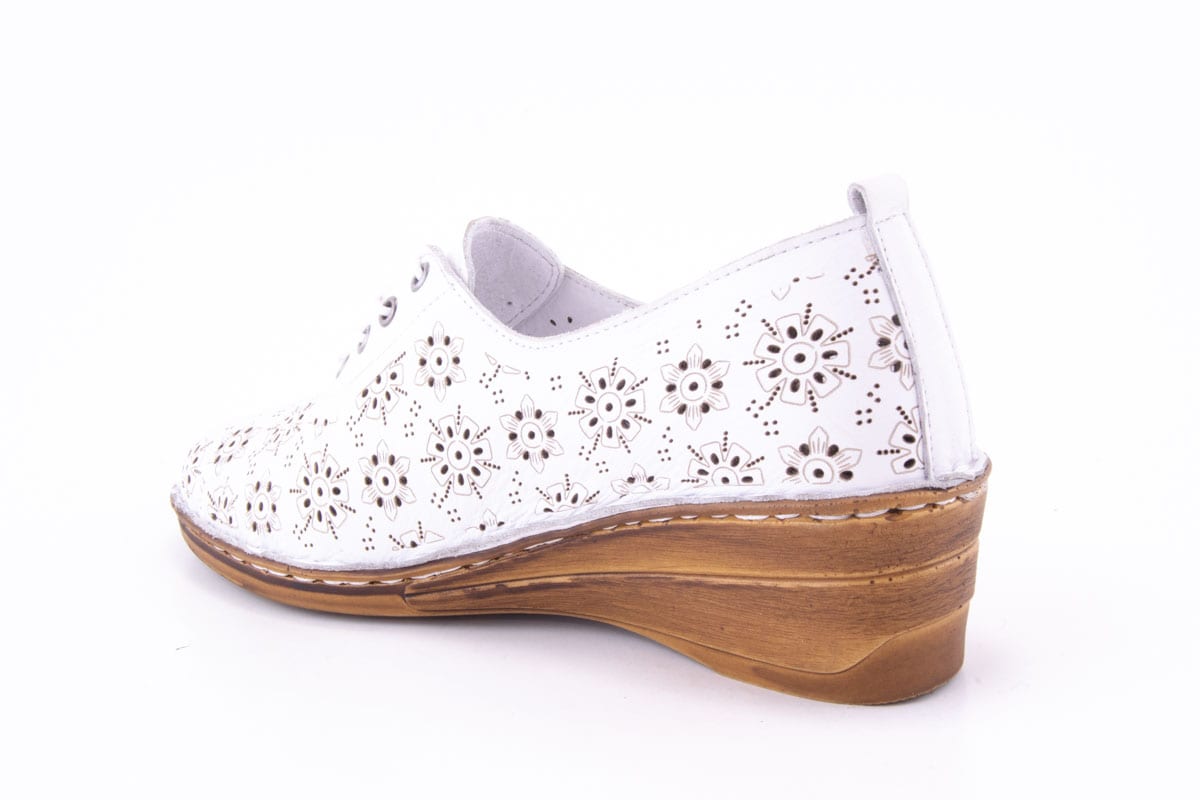 '-amely.ro-Claudio Casini-Pantofi Dama Piele Naturala De Vitel Claudio Casini Cart 077-1 /Alb