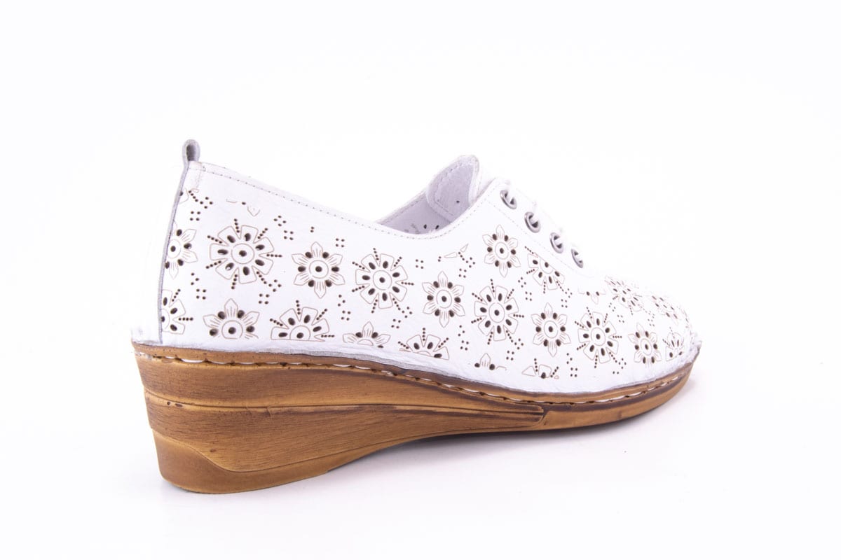 '-amely.ro-Claudio Casini-Pantofi Dama Piele Naturala De Vitel Claudio Casini Cart 077-1 /Alb