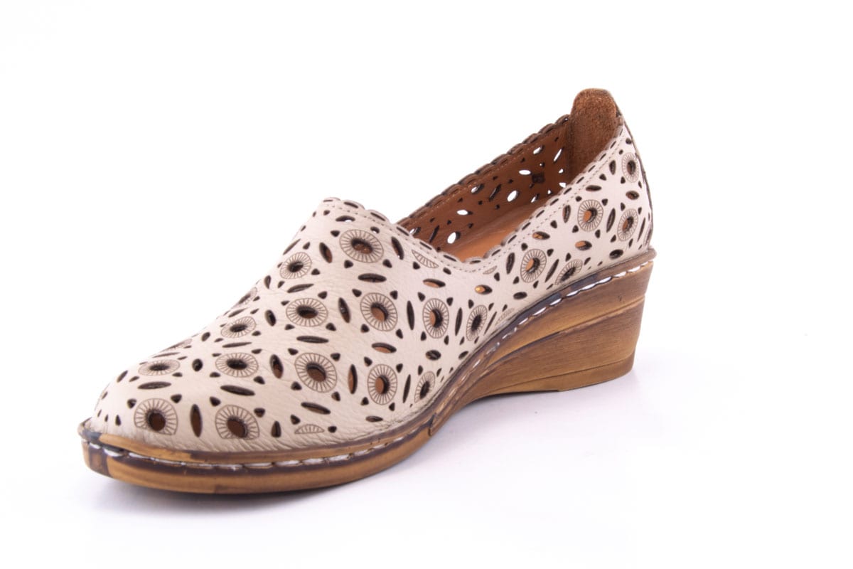 '-amely.ro-Claudio Casini-Pantofi Dama Piele Naturala De Vitel Claudio Casini Cart 1010 /Bej