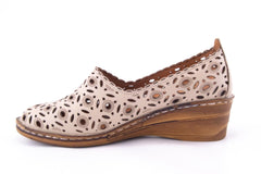 '-amely.ro-Claudio Casini-Pantofi Dama Piele Naturala De Vitel Claudio Casini Cart 1010 /Bej