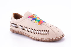 '-amely.ro-Claudio Casini-Pantofi Dama Piele Naturala De Vitel Claudio Casini Cart 702 /Bej