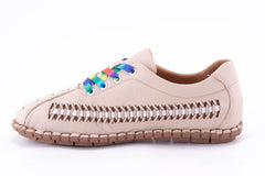 '-amely.ro-Claudio Casini-Pantofi Dama Piele Naturala De Vitel Claudio Casini Cart 702 /Bej