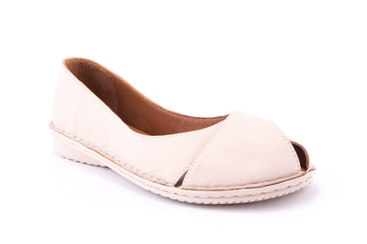 '-amely.ro-amely.ro-Pantofi Dama Green Piele Naturala Mira 2003 /Bej