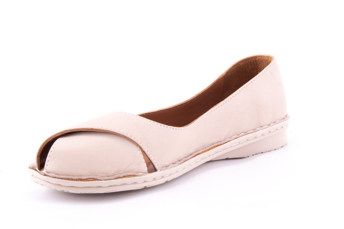 '-amely.ro-amely.ro-Pantofi Dama Green Piele Naturala Mira 2003 /Bej