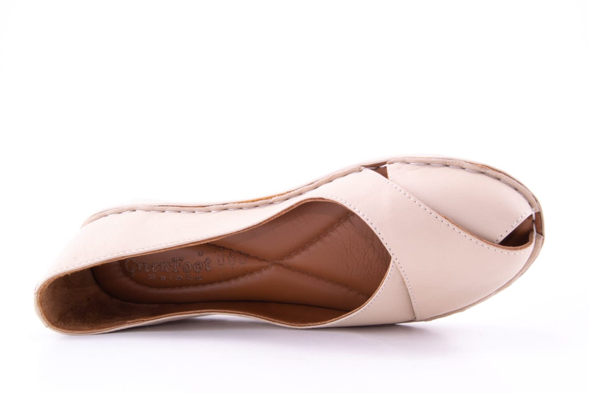 '-amely.ro-amely.ro-Pantofi Dama Green Piele Naturala Mira 2003 /Bej