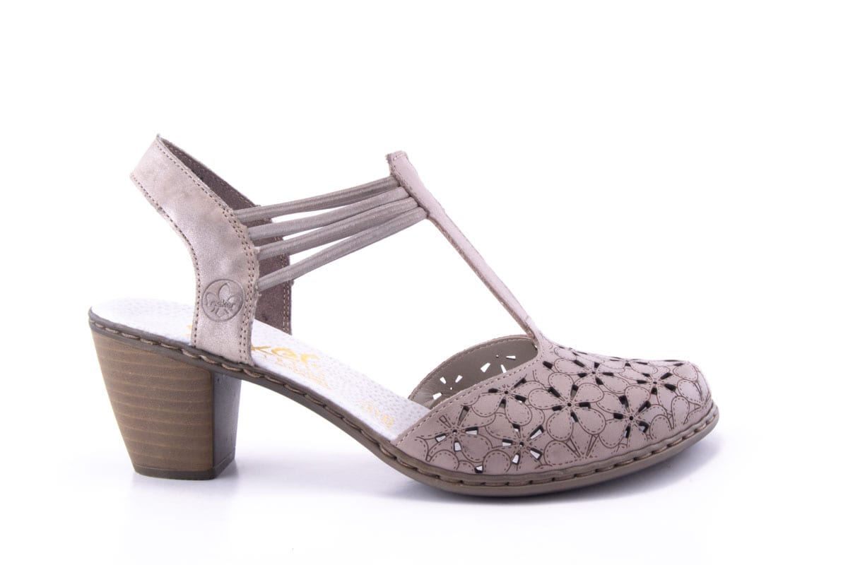 '-amely.ro-Rieker-Pantofi Dama Rieker Piele Naturala Riek 40966 /Gri