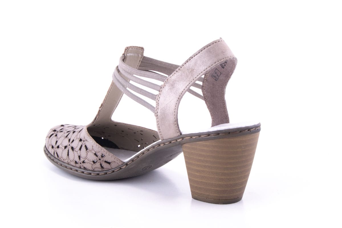 '-amely.ro-Rieker-Pantofi Dama Rieker Piele Naturala Riek 40966 /Gri