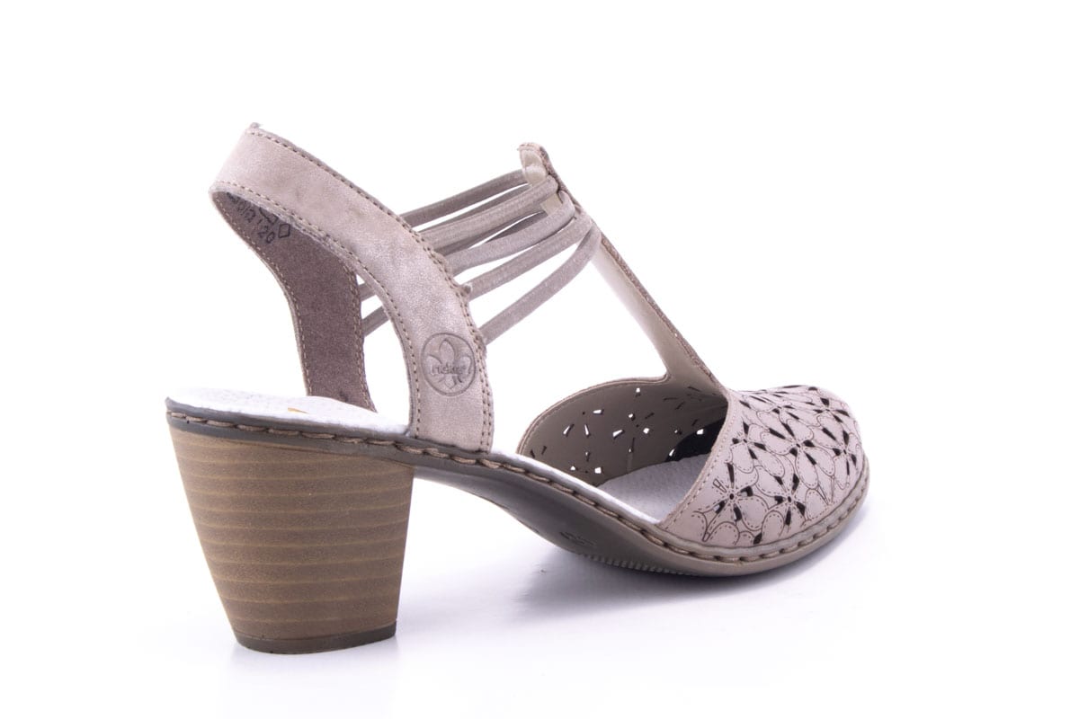'-amely.ro-Rieker-Pantofi Dama Rieker Piele Naturala Riek 40966 /Gri