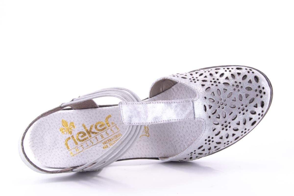 '-amely.ro-Rieker-Pantofi Dama Rieker Piele Naturala Riek 40969 /Ag