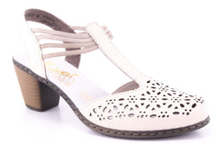 '-amely.ro-Rieker-Pantofi Dama Rieker Piele Naturala Riek 40969 /Bej