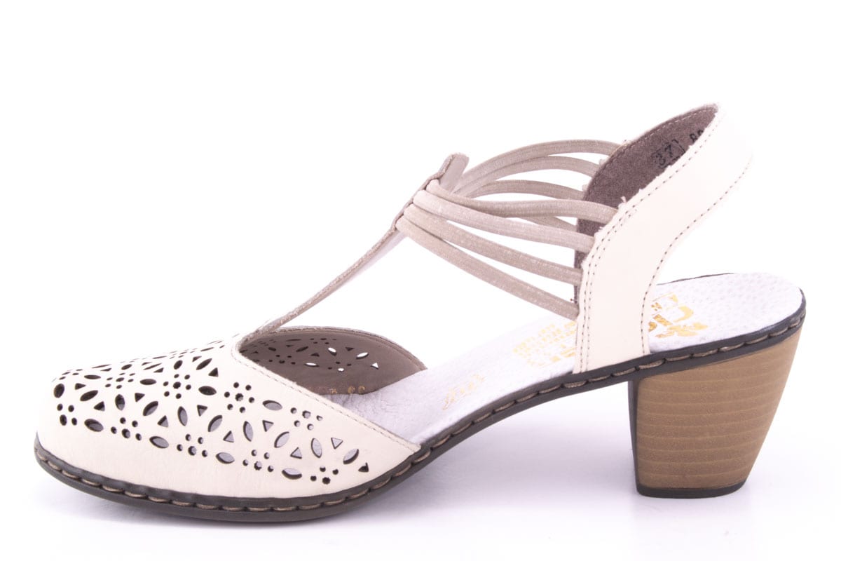 '-amely.ro-Rieker-Pantofi Dama Rieker Piele Naturala Riek 40969 /Bej