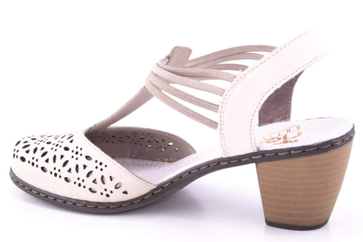 '-amely.ro-Rieker-Pantofi Dama Rieker Piele Naturala Riek 40969 /Bej