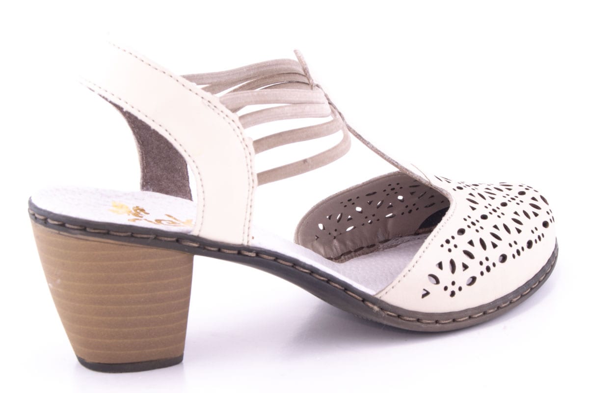 '-amely.ro-Rieker-Pantofi Dama Rieker Piele Naturala Riek 40969 /Bej