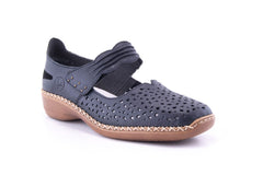 '-amely.ro-Rieker-Pantofi Dama Rieker Piele Naturala Riek 41399 /Ab