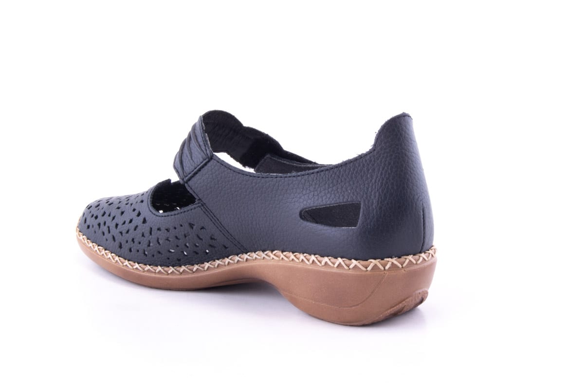 '-amely.ro-Rieker-Pantofi Dama Rieker Piele Naturala Riek 41399 /Ab
