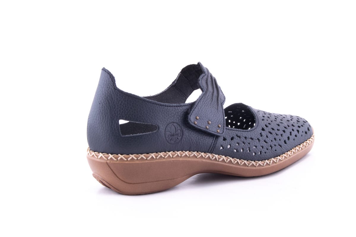 '-amely.ro-Rieker-Pantofi Dama Rieker Piele Naturala Riek 41399 /Ab