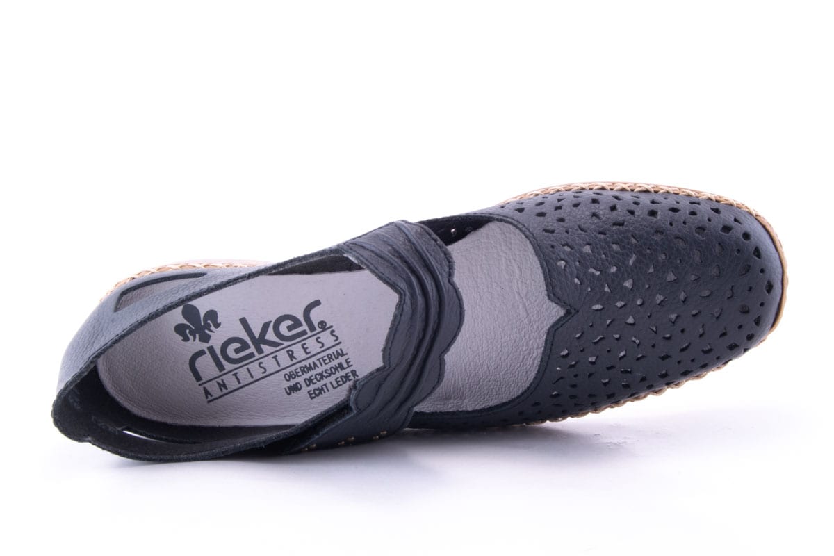 '-amely.ro-Rieker-Pantofi Dama Rieker Piele Naturala Riek 41399 /Ab