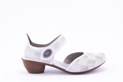 '-amely.ro-Rieker-Pantofi Dama Rieker Piele Naturala Riek 43767 /Alb
