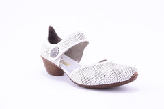 '-amely.ro-Rieker-Pantofi Dama Rieker Piele Naturala Riek 43767 /Alb