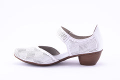 '-amely.ro-Rieker-Pantofi Dama Rieker Piele Naturala Riek 43767 /Alb