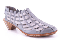 '-amely.ro-Rieker-Pantofi Dama Rieker Piele Naturala Riek 46778 /Gri