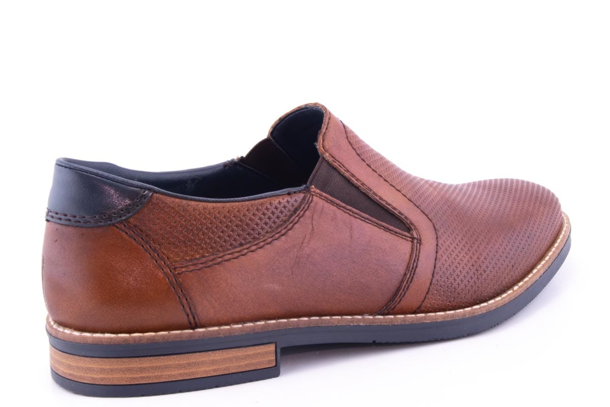 '-amely.ro-Rieker-Pantofi Barbati Rieker Piele Naturala Riek 13571/ Con