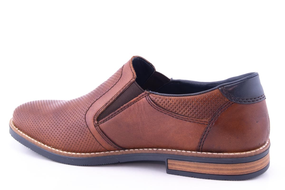 '-amely.ro-Rieker-Pantofi Barbati Rieker Piele Naturala Riek 13571/ Con