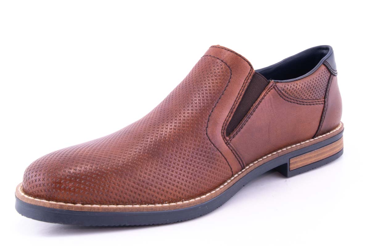 '-amely.ro-Rieker-Pantofi Barbati Rieker Piele Naturala Riek 13571/ Con