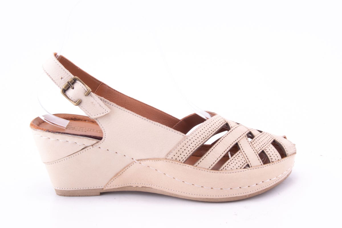 '-amely.ro-Claudio Casini-Sandale Dama Piele Naturala De Vitel Claudio Casini Cart 102 /Bej