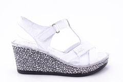 '-amely.ro-Claudio Casini-Sandale Dama Piele Naturala De Vitel Claudio Casini Cart 483 /Alb