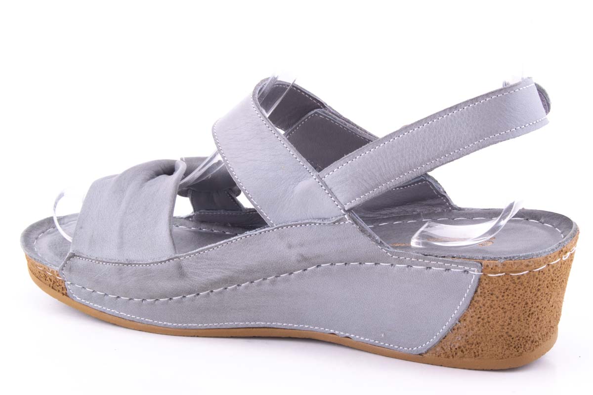 '-amely.ro-Claudio Casini-Sandale Dama Piele Naturala De Vitel Claudio Casini Cart 52121 /Gr