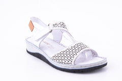 '-amely.ro-Claudio Casini-Sandale Dama Piele Naturala De Vitel Claudio Casini Cart 904 /Alb