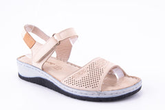 '-amely.ro-Claudio Casini-Sandale Dama Piele Naturala De Vitel Claudio Casini Cart 903 /Bej