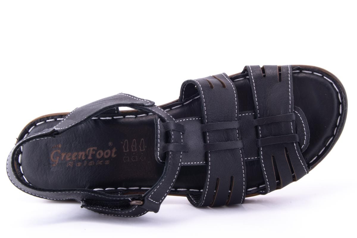 '-amely.ro-amely.ro-Sandale Dama Green Foot Piele Naturala De Vitel Mira 803 /N