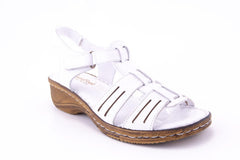 '-amely.ro-amely.ro-Sandale Dama Green Foot Piele Naturala De Vitel Mira 803 /Alb