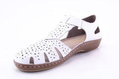 '-amely.ro-Rieker-Pantofi Dama Rieker Piele Naturala Riek 45885 /Alb