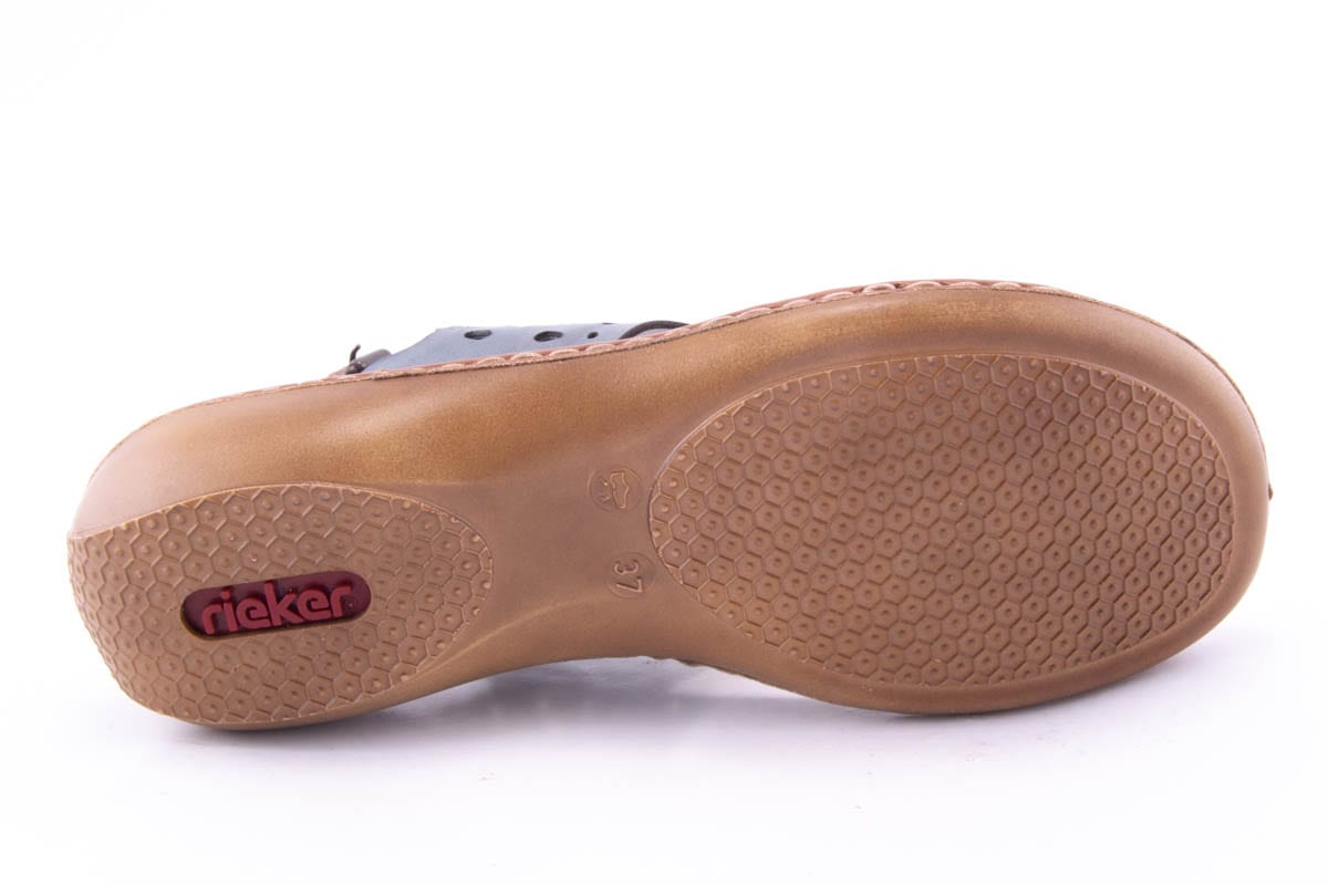 '-amely.ro-Rieker-Sandale Dama Rieker Piele Naturala Riek 65966 /Gri